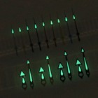 Arrows Style Watch Hands For Skx007 Nh34 Nh35 Nh36 Super C3 Green Luminous Mods