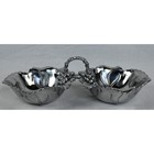 Arthur Court 2007 Grape Vine Double Sided Appetizer Dip Tray 