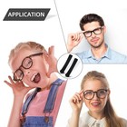4 Pairs Soft Knitted Cotton Eyeglass Ear Grippers well-fitting Ear Cushions