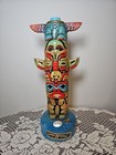 Ezra Brooks Totem Pole 14  Whiskey Decanter 1972 Empty Vtg Missing Stopper