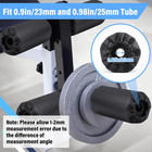 4 Pack Foam Roller Pads 8x3 5x0 8 In Replacement For Weight Bench   Gym Equipmen