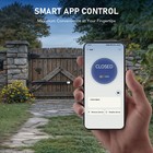 Co-z Automatic Single Swing Gate Opener With App Control For 660lb Gates