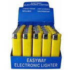 50 Pack Disposable Classic Cigarette Lighters Y- Full Standard Size - Wholesale