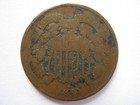 United States 1864 Copper 2 Cents F