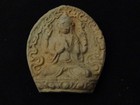 Antique Mongolian Tibetan Buddhist Clay Tsa Tsa