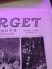 Vintage  The Target  A Paper For Boys  1934 Cincinnati  Oh