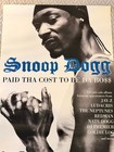 Original Snoop Dogg Promo Double Sided Poster Paid Tha Cost To Be Da Boss 18x24