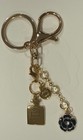 Chanel Gold Key Chain Cc Logo Limited Edition Keyring Bag Charm New