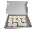 17 Chanel Authentic White Camellia Flower Stickers 3  White Gift Wrapping