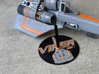 Battlestar Galactica Colonial Viper Mk1 3 75  Play Set   Includes Viper  Display