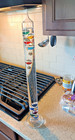 Giant 24  61cm Tall Galileo Thermometer With 10 Bubbles Freestanding     t356 