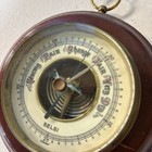 Vintage Selsi Wood And Brass Barometer Made In Germany