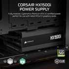 Corsair Hx1500i 1500w 80  Platinum Fully Modular Atx 3 1 Psu Certified Refurb