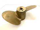 Vintage 2 Blade Brass Boat Propeller  Apprx  13  Wide
