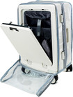Clear Carry On Luggage Cover  No Disassembly  24 Inch With Front Pocket Zipper 