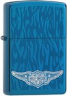 Zippo 28687 Harley-davidson Wings Ghost Sapphire