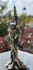 Vtg 1992 Masterworks Fine Pewter Crystal Castle Figurine Mwfp Wizard Tower Rare