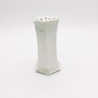 Antique Hatpin Holder With Flowers  Rs Germany  Footed Hat Pin Holder