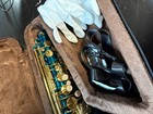 Eastrock Alto Saxophone Blue Mint With Case