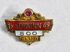 1969 Schwinn 500 Club Dealer Pin - Vintage Gold Jewelry - Stingray Krate Panther