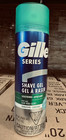 Gillette Series 3x Sensitive Shave Gel  Hydrates  Protects  7 Ounce  pack Of 10 
