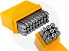 36pcs Steel Punch Stamp Print Set Metal Tool Letters  a-z  Numbers 0-9 Set 3mm