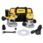 Dewalt Dw618pkb Combo Kit Router Fixed   Plunge Base - Factory Reconditioned
