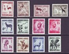 South West Africa 1954 Sc 249-260 Mh Set