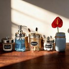 Amolliar Mason Jar Liquid Soap Dispenser  Stainless Steel Mason Jar Lid   Pump  