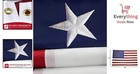 3x5 Heavy-duty Nylon American Flag Embroidered Stars Sewn Stripes Brass Grommets