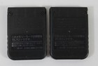 Lot 2 Official Sony Playstation Ps 1 Oem Ps1 Memory Card Scph-1020 Black  6