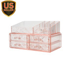 Makeup Organizer Acrylic Cosmetic Storage Drawers And Jewelry Display Box  4    