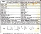 Mccall s 7362  Misses Ponchos Jacket Pattern 1 Size Fits All - Uncut  136 
