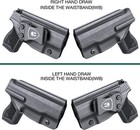 Iwb Kydex Holster Fit Taurus Gx4 Pistol Inside Waistband Concealed Carryholster