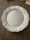 Vintage Cambridge Colonial  Queen Anne By Oneida Pewter Plates Set 5