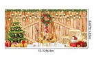 7x13ft Aprox Christmas Barn Wood Photography Backdrop For Holiday Celebrations