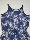 Athleta Girl On The Go Romper Size Medium 8-10 Tie Dye