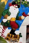 Bucilla Pirate Santa Felt Christmas Stocking Kit  86183 New Personalize And Diy