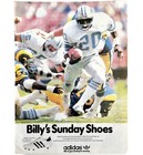 Adidas Billy Sims Advertisement 1981 Boys Life Vtg Nfl Football Detroit Dwee11