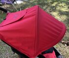 Britax B-agile Baby Stroller  Red Canopy Sunshade With Frames
