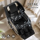 2026 Smart Massage Chair L Track Zero Gravity Full Body Heat Pain Relief Gold