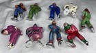 Vtg Barclay Manoil Lead Figures Skater Lot Of 9 Winter Christmas