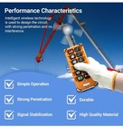 Wireless Crane Hoist Remote Control Kit 12-button Ac 380v Overhead Radio Gcjx-8s