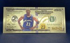 Michael Jordan  100 One Hundred Dollar Bill 24k Gold Note  Wizards   Bulls