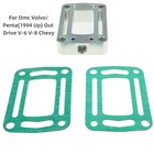 Oxygen Sensor Plate Fits Omc Volvo Penta 1994 Up out Drive V-6 V-8 Chevy Engines
