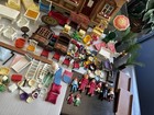 Vintage Playmobil Victorian Mansion Filled W Additional Sets Furniture   Figures