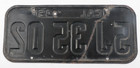 Vintage 1945 California License Plate