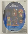 Vtg Felt Ornament Kit Paragon Needlecraft 6126 Christmas Collection Santas Gifts