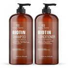 Biotin Shampoo   Conditioner Set W ginger Oil   Argan Oil For Hair Growth 16 Oz 