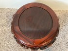 Chinese Rosewood Barrel Stand Drum Table Display